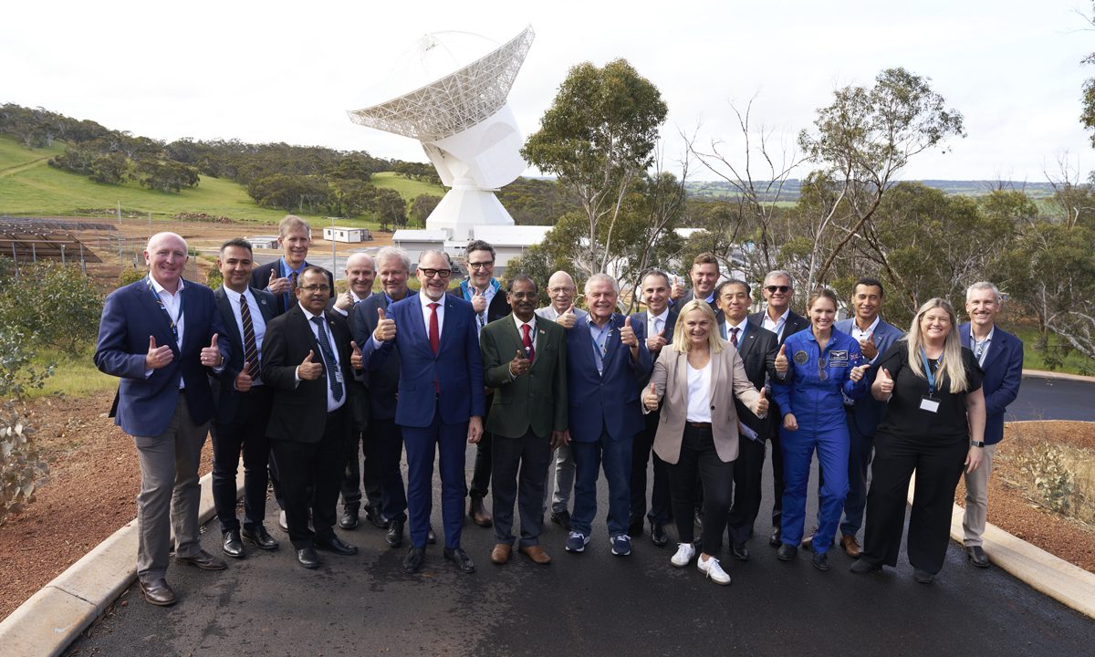 ESA inaugurates deep space antenna in Australia