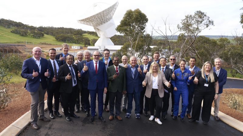 ESA inaugurates deep space antenna in Australia